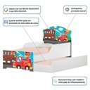 Ver imagem 4 de Bicama Infantil Tick Ursinho Bombeiro com Colchão