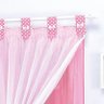 Cortina Manuela Rosa/Branco 2,00 X 1,70M - 4