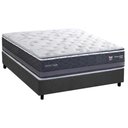 Ver imagem 1 de Conjunto Box Casal: Colchão Molas Herval Maxspring C1783 + Base Crc Suede Gray (138x188)