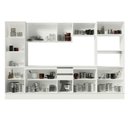 Ver imagem 6 de Armário de Cozinha Completa 100% MDF 300 cm Frentes Branco Smart Madesa 01