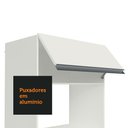 Ver mais imagens de Armário de Cozinha Completa 100% MDF 300 cm Frentes Branco Smart Madesa 01