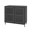 Ver imagem 1 de Balcão Aparador 2 Portas de Vidro 90cm Refresh Brv Móveis