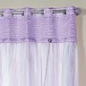 Cortina Princesinha Lilas 2,00M X 1,70M - 2