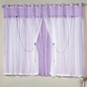 Cortina Princesinha Lilas 2,00M X 1,70M - 1