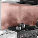 Ver imagem 6 de Papel Parede Adesivo Cozinha Anti-oil Rose Gold Texturizado