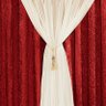 Cortina Imperatriz Vermelho 2,00 X 1,70M - 3