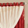 Cortina Imperatriz Vermelho 2,00 X 1,70M - 2