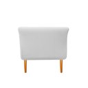 Ver imagem 3 de Recamier Estofado Ari 90 Cm Solteiro Corano Branco