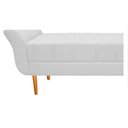 Ver imagem 5 de Recamier Estofado Ari 90 Cm Solteiro Corano Branco