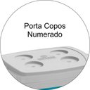 Ver imagem 2 de Caixa Térmica 12 Litros - Soprano - Azul