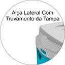 Ver imagem 3 de Caixa Térmica 12 Litros - Soprano - Azul