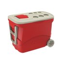 Ver imagem 1 de Caixa Térmica Tropical com Rodas 50 Litros Vermelho