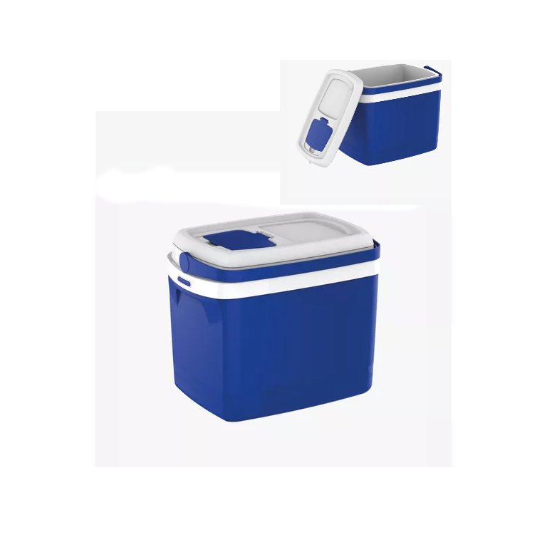 Caixa Térmica 32l Azul Cooler - Soprano