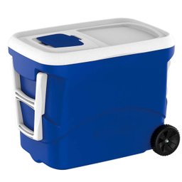 Caixa Térmica Tropical com Rodas 50 Litros Azul - 1