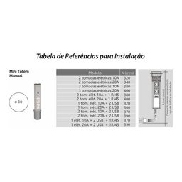 Torre Totem Manual 2 Tomada 10a 2 Usb Branca - 4