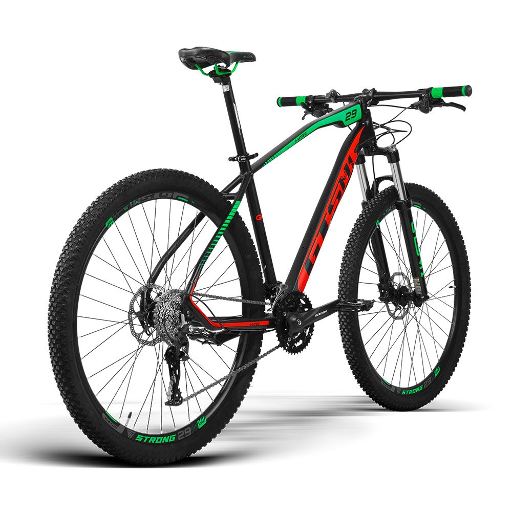 BICICLETA GTSM1 ARO 29 FREIO A DISCO HIDRÁULICO CÂMBIO MX9 27 MARCHAS E AMORTECEDOR COM TRAVA NO - 1 - 3