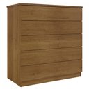 Ver imagem 2 de Cômoda Premium 5 Gavetas Cinamomo - Tcil Móveis