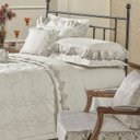 Ver imagem 1 de Jogo de Cama Fiori Caqui Queen Percal 200 Fios 4 Peças