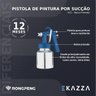 Pistola de Pintura por Sucção 472 - Baixa Pressão - Rongpeng - 3