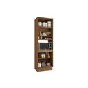 Ver imagem 2 de Paneleiro Cozinha Modulado Vibra T629 C/ 4 Portas 70cm Canela/grafite Lacca Kappesberg