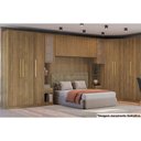 Ver imagem 4 de Guarda Roupa Modulado Adapt N533 C- 1 Porta Nogueira-macadamia - Kappesberg
