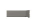 Ver imagem 1 de Rodape Poliestireno 7cm Liso Cinza Titanium 451 Santa Luzia:cinza Titanium