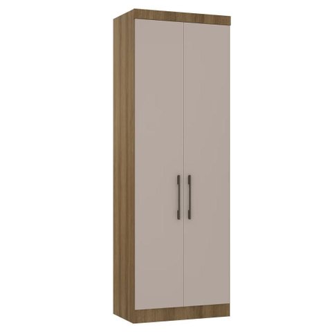 Guarda Roupa Modulado 79cm com 2 Portas Delphi Avelã/cinnamon L01 - Mpozenato