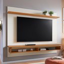 Ver imagem 2 de Painel para TV NT 1310 Off White com Freijó - Notável