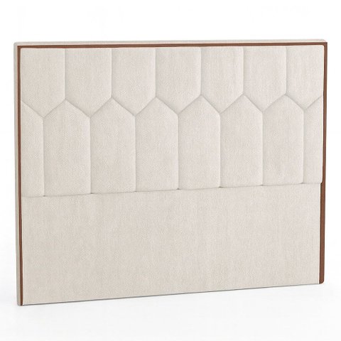 Cabeceira Casal Queen Cama Box 160 Cm Aura Linho Cru - Nexta Casa