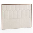 Ver imagem 1 de Cabeceira Casal Queen Cama Box 160 Cm Aura Linho Cru - Nexta Casa