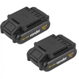 Parafusadeira Furadeira com Impacto + 2 Baterias 12v - Vonder - 7