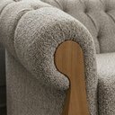 Ver imagem 7 de Poltrona Decorativa Capitone Milano Pes Madeira Boucle Tce 1018 Moll