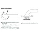 Ver imagem 2 de Barra De Apoio Inox 32MM X 40CM 7102 Censi