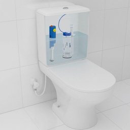 Kit Completo para Caixas Acopladas Dual Flush Censi - 2