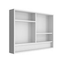 Ver imagem 4 de Espelheira para Banheiro 2 Portas com Nicho 80cm Multimóveis CR10176 Branco