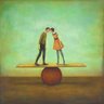 Finding Equilibrium Canaleta 80x80cm Preta - 1