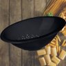 Escorredor de Massa e Arroz Legumes Macarrão Utensílio Coza Preto - 6