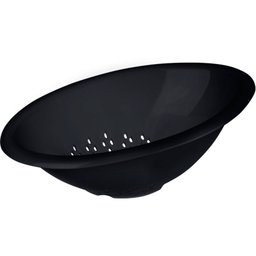 Escorredor de Massa e Arroz Legumes Macarrão Utensílio Coza Preto - 1 Escorredor de Massa e Arroz Legumes Macarrão Utensílio Coza Preto - 1