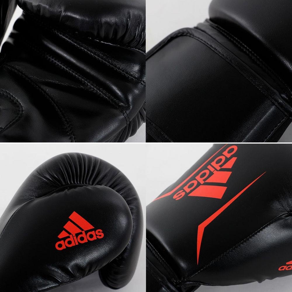Luva de Boxe Speed 50 Black Red 16 Oz - 5