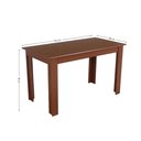 Ver imagem 5 de Conjunto Mesa Retangular Pérola com 6 Cadeiras - Bagum Preto Naturalle
