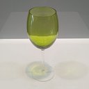 Ver imagem 3 de Jogo 2 Peças Taça de Vidro 590ml Verde 23x9x9cm Vinho Água Espumante Champagne