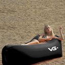 Ver imagem 4 de Sofá de Ar Inflável Camping Bag Saco de Dormir Preto VG+ VG Plus