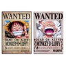 Quadros Decoração Anime One Piece Wanted Monkey D Luffy 2un - 1