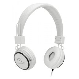 Headphone Head Fun com Microfone P2 3,5Mm Hi-Fi Branco - Mul - 1 Headphone Head Fun com Microfone P2 3,5Mm Hi-Fi Branco - Mul - 1