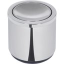 Ver imagem 1 de Lixeira Inox Cápsula com Tampa Basculante 7 Litros Tramontina 94540/020