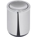 Ver imagem 1 de Lixeira Inox Cápsula com Tampa Basculante 10 Litros Tramontina 94540/022