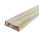 Ver imagem 1 de Kit 6 Ripas Madeira Pinus Maciça 100x6x1,8cm Lixadas
