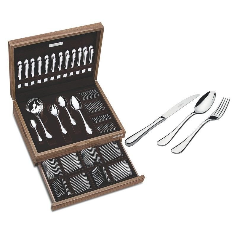 Faqueiro Aço Inox 101 Pçs com Estojo - Classic 66928/215 Tramontina Menor preço em Faqueiro Aço Inox 101 Pçs com Estojo - Classic 66928/215 Tramontina
