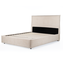 Ver imagem 3 de Cama Queen Ayla com Cabeceira Estofada Linho 218cm x 180cm Cinza Casavee