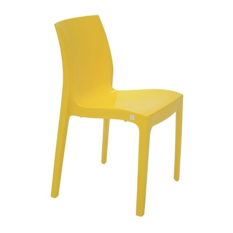 Cadeira Alice Tramontina 92037/000 Amarela 1 PÇ